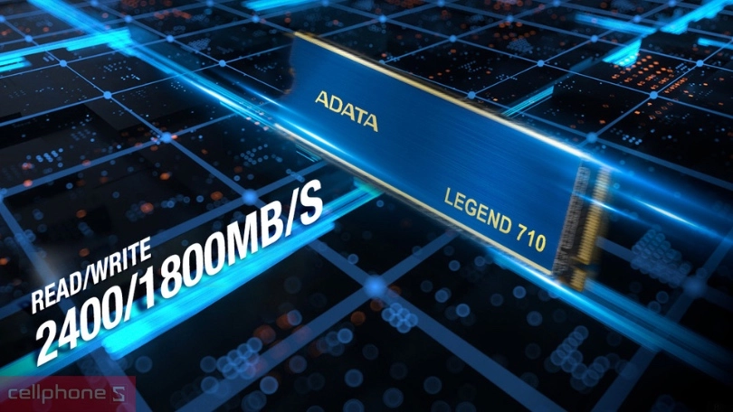 Ổ cứng SSD Adata Legend 710 1TB - Dung lượng lớn, vận hành bền bỉ