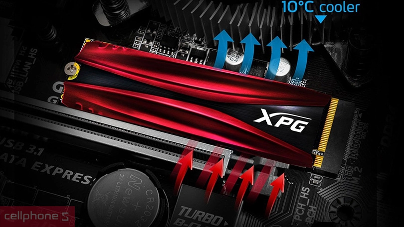 Ổ cứng SSD Adata GAMMIX S11 Pro M.2-2280 PCIe Gen 3x4 256GB