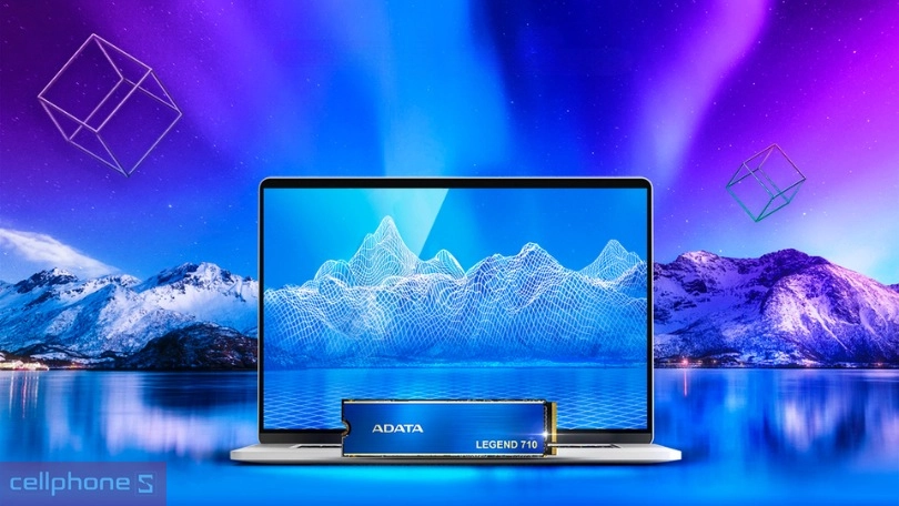 Định dạng thiết kế chuẩn SSD của ổ cứng SSD ADATA LEGEND 710 2TB