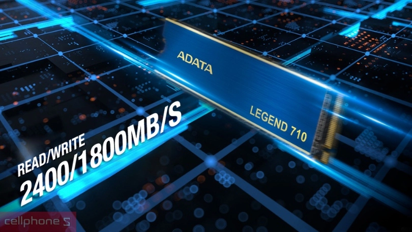 Tốc độ đọc ghi của ổ cứng SSD ADATA LEGEND 710 2TB