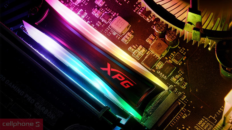 Ổ cứng SSD Adata SPECTRIX S40G M.2 2280 PCIe Gen3x4 512GB