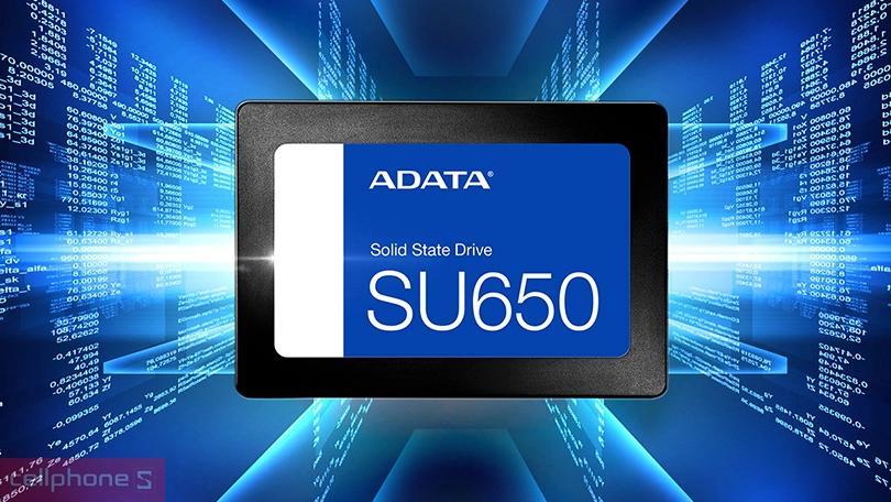 Ổ cứng SSD ADATA SU650 Sata III 2.5 inch 512GB - Dung lượng lưu trữ lớn, kết nối chuẩn Sata III
