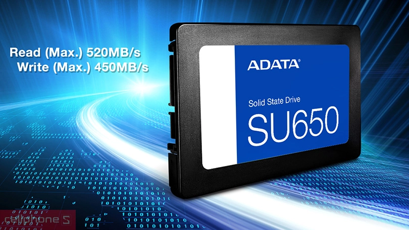 Ổ cứng SSD ADATA SU650 Sata III 2.5 inch 512GB - Dung lượng lưu trữ lớn, kết nối chuẩn Sata III