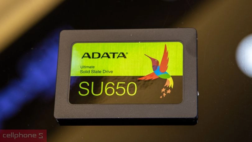 Ổ cứng SSD ADATA SU650 Sata III 2.5 inch 960GB - Kết nối SATA III tối ưu hóa tốc độ xử lý tác vụ