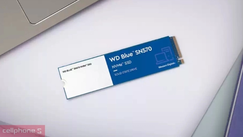 Ổ cứng SSD WD Blue SN570 PCIe Gen3 x4 NVMe 1TB M2 2280 WD100T3B0C