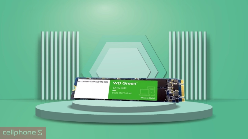 Ổ cứng SSD WD Green 240GB M2 2280 SATA3 WDS240G3G0B