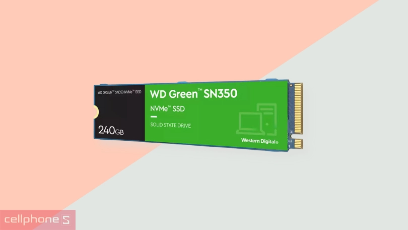 Ổ cứng SSD WD Green SN350 PCIE Gen3 X4 NVME 1TB M2 2280 WDS100T3G0C