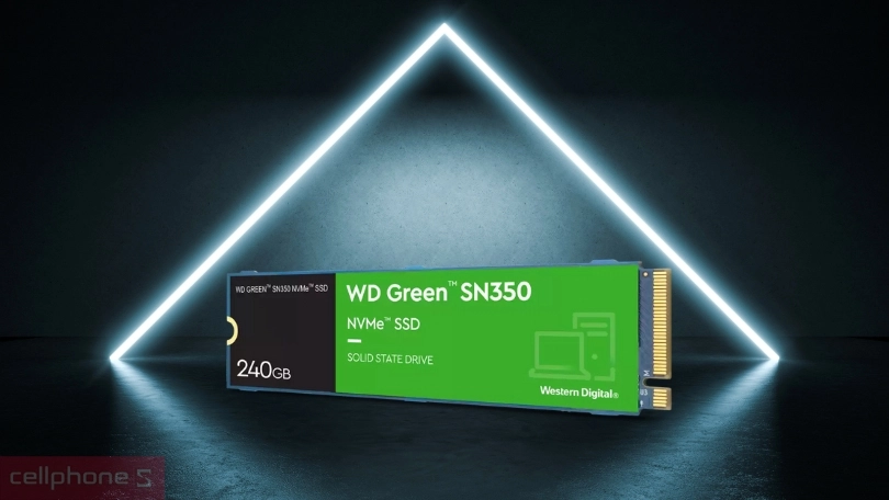 Ổ cứng SSD WD Green SN350 PClE Gen 3 X4 NVME 480GB M2 2280 WDS480G2G0C