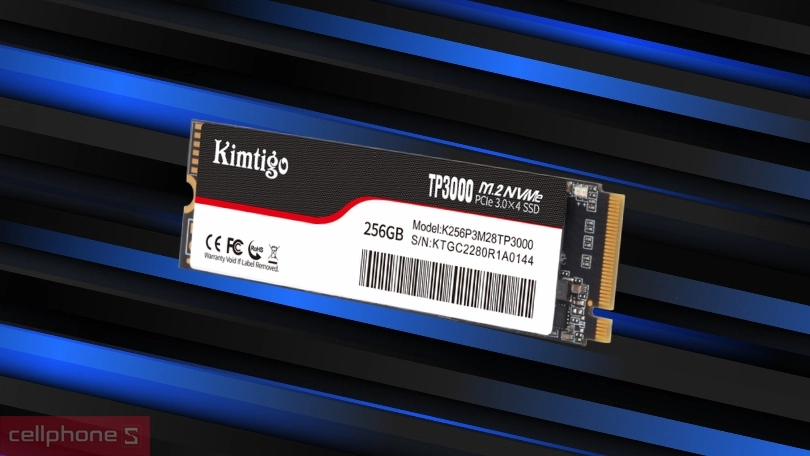 Ổ cứng SSD KIMTIGO 256GB M2 NVMe K256P3M28TP3000 - Giải pháp lưu trữ tối ưu