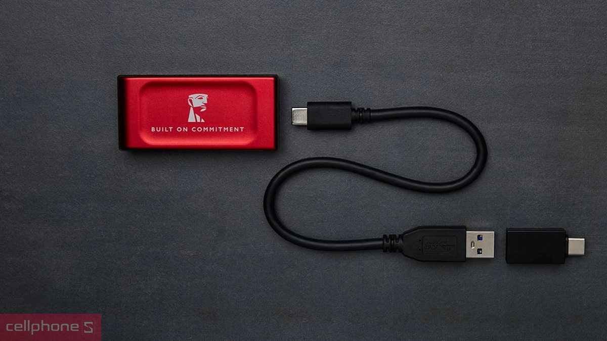 Khả năng kết nối của Ổ cứng di động SSD Kingston XS1000 USB 3.2 Gen 2 1TB New 