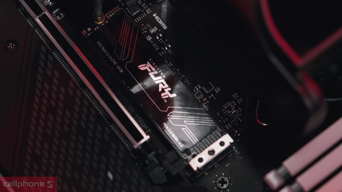 Khả năng tương thích, kết nối linh hoạt của ổ cứng SSD Kingston Fury Renegade G5 PCie 5.0 NVMe M.2 4TB