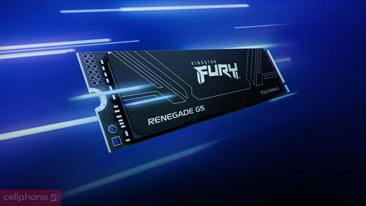 SSD Kingston FURY Renegade G5 PCIe 5.0 NVMe M.2 2TB là ổ cứng SSD hiệu suất cao