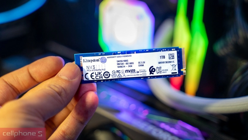 Ổ cứng SSD Kingston NV3 PCIe 4.0 NVMe 1TB – Đột phá tốc độ, nâng tầm trải nghiệm