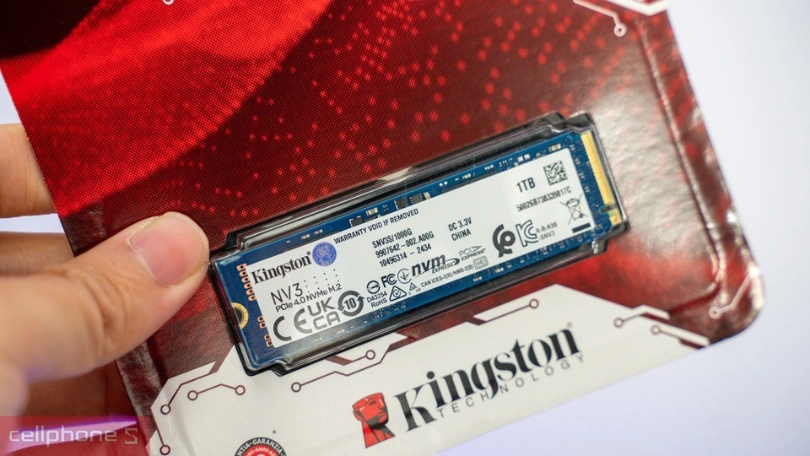 Ổ cứng SSD Kingston NV3 PCIe 4.0 NVMe 1TB – Đột phá tốc độ, nâng tầm trải nghiệm