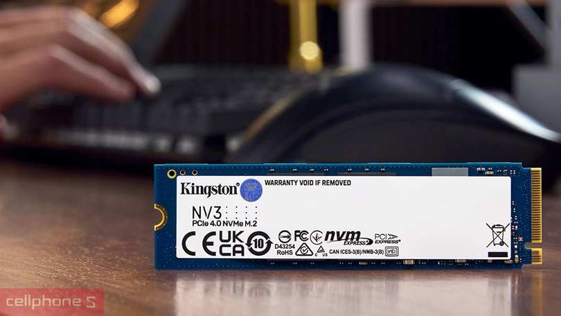 Ổ cứng SSD Kingston NV3 PCIe 4.0 NVMe 5000GB - Tốc độ đọc ghi nhanh chóng, dung lượng lưu trữ