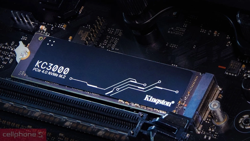 Ổ cứng SSD Kingston SKC3000 M.2 PCIe Gen 4 NVME 512GB - Dung lượng lớn, hiệu suất cao