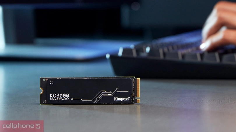 Ổ cứng SSD Kingston SKC3000 M.2 PCIe 4 NVMe 4TB - Dung lượng khủng