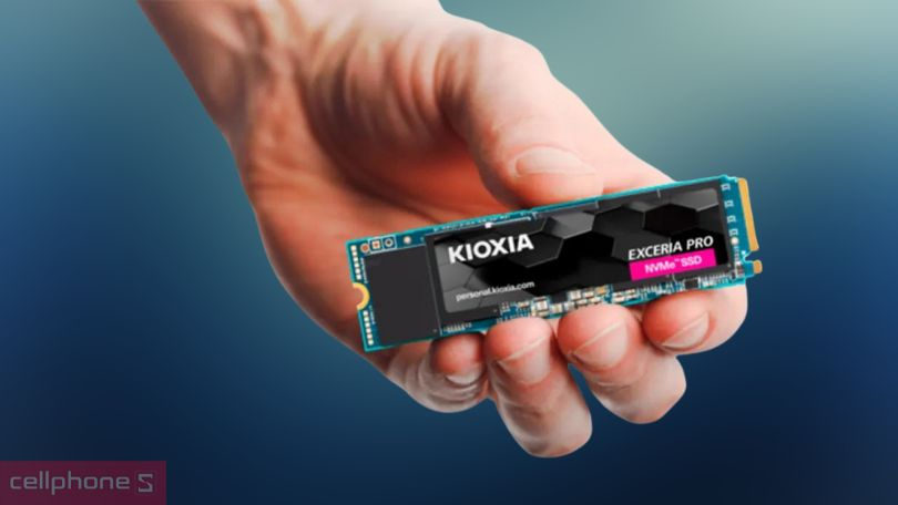 Thiết kế, phân loại ổ cứng SSD Kioxia Exceria Pro NVME Gen 4 X4 1TB