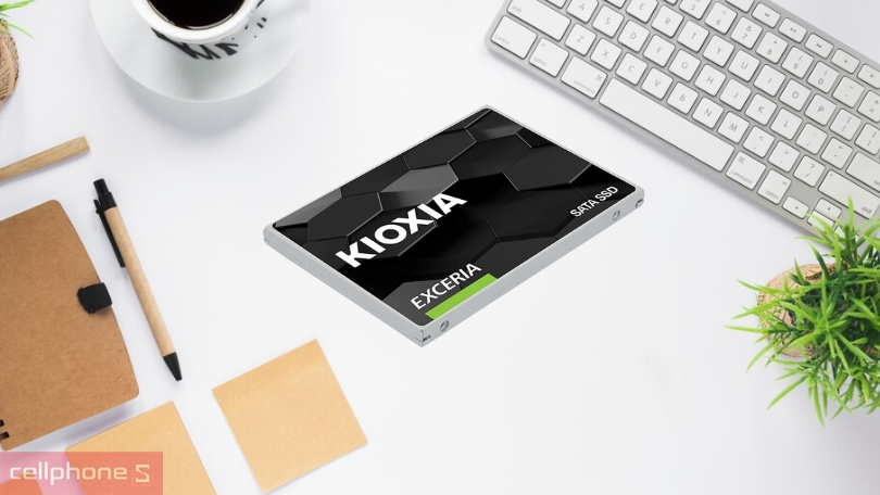 Tốc độ Ổ cứng SSD Kioxia Exceria SATA NVME 4 X4 240GB