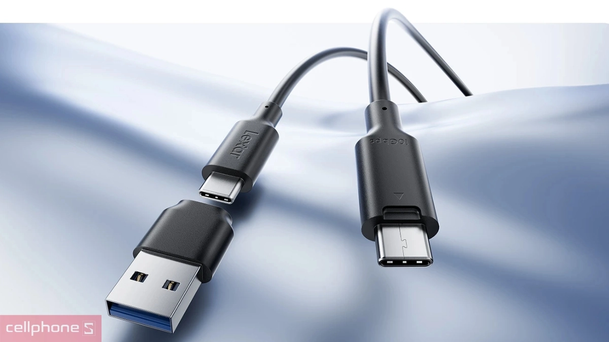 Kết nối trên ổ cứng di động SSD Lexar ES3 USB 3.2 Gen 2 2TB