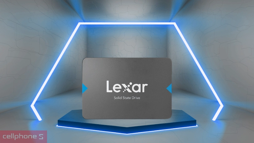 Ổ cứng SSD Lexar 240GB Sata 2.5 inch LNS10LT-240BCN - Hoàn thiện bền bỉ, hiệu suất vượt trội