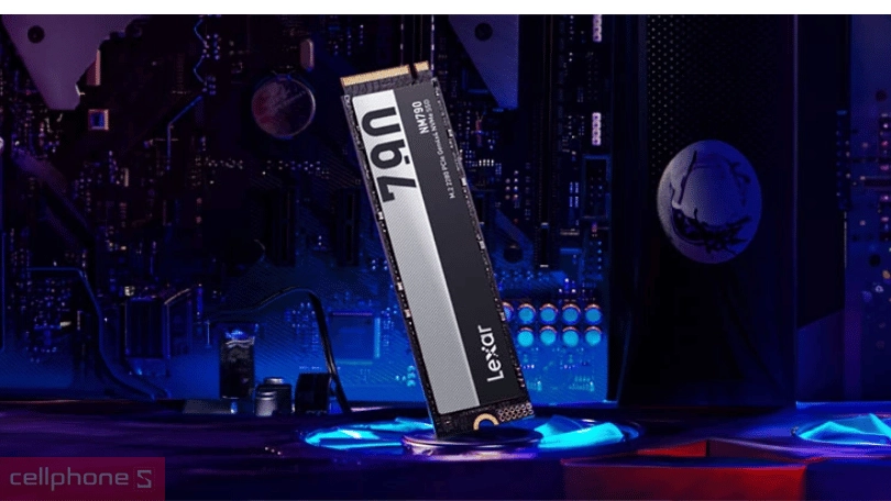 Ổ cứng SSD Lexar NM790 M.2 2280 PCIE Gen 4×4 NVME - Tốc độ đọc 7400MB/s và ghi lên đến 6500MB/s
