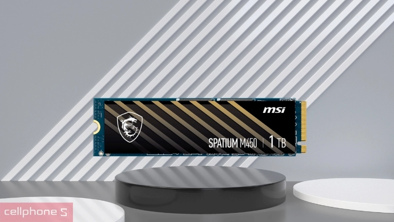 Ổ cứng SSD MSI Spatium M450 M.2 Pcie Gen 4 NVMe 1TB – Hiệu năng ấn tượng