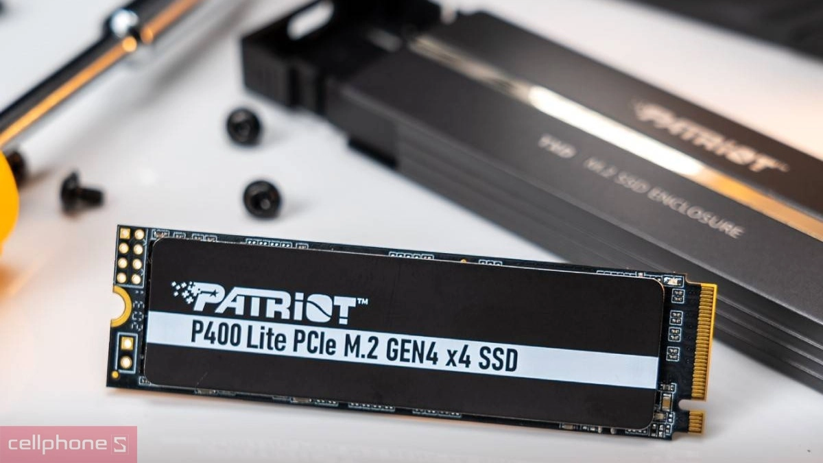 Dung lượng ổ cứng SSD Patriot 1TB P400 Lite M.2 NVMe PCIe Gen 4X4