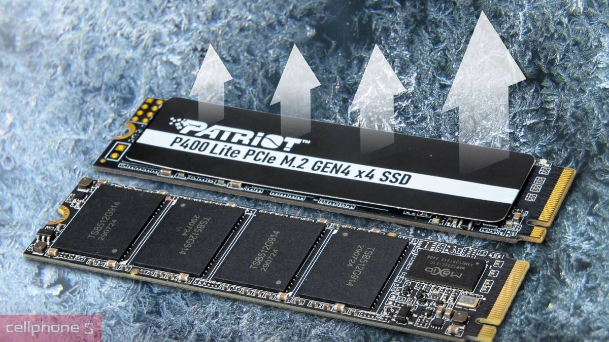 Tốc độ đọc và ghi của ổ cứng SSD Patriot 1TB P400 Lite M.2 NVMe PCIe Gen 4X4