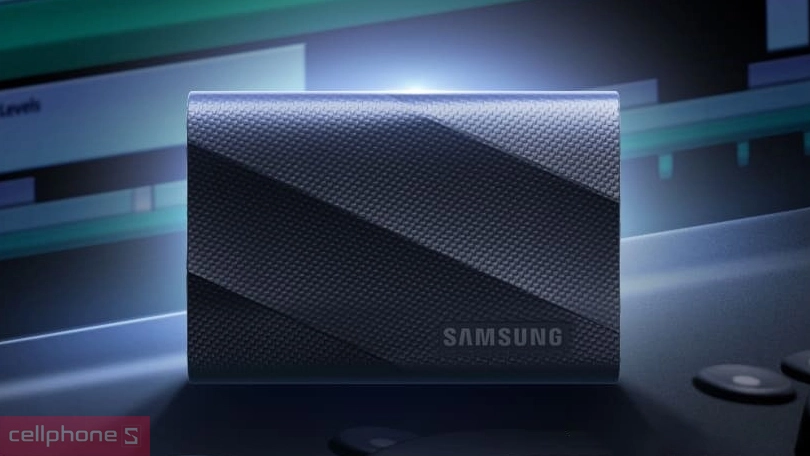 Tốc độ ổ cứng di động SSD Samsung T9 2000MB/S 4TB MU-PG4T0B/WW