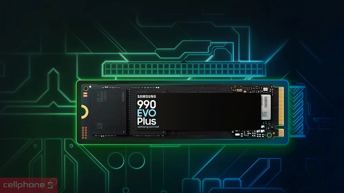 Chuẩn ổ cứng SSD Samsung 990 Evo Plus PCIe Gen 4.0 x4 NVMe 2TB