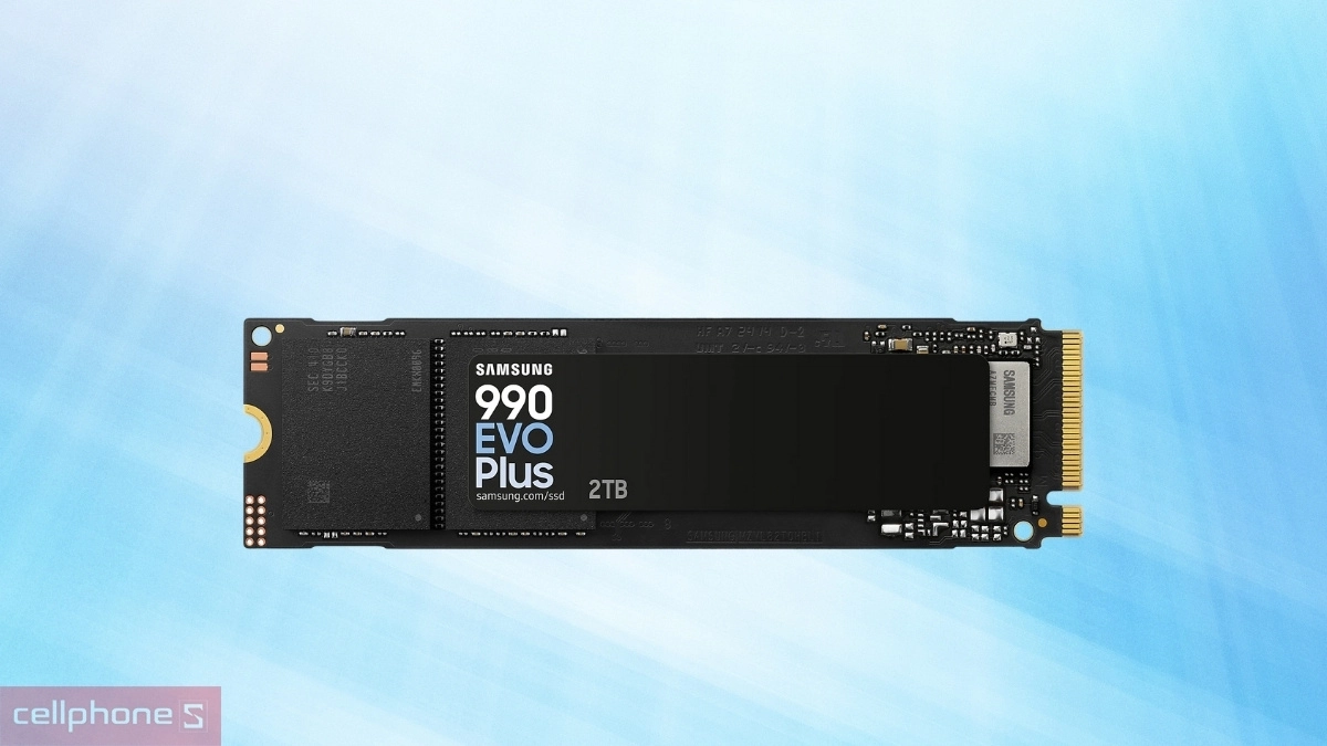 Kết nối ổ cứng SSD Samsung 990 Evo Plus PCIe Gen 4.0 x4 NVMe 2TB