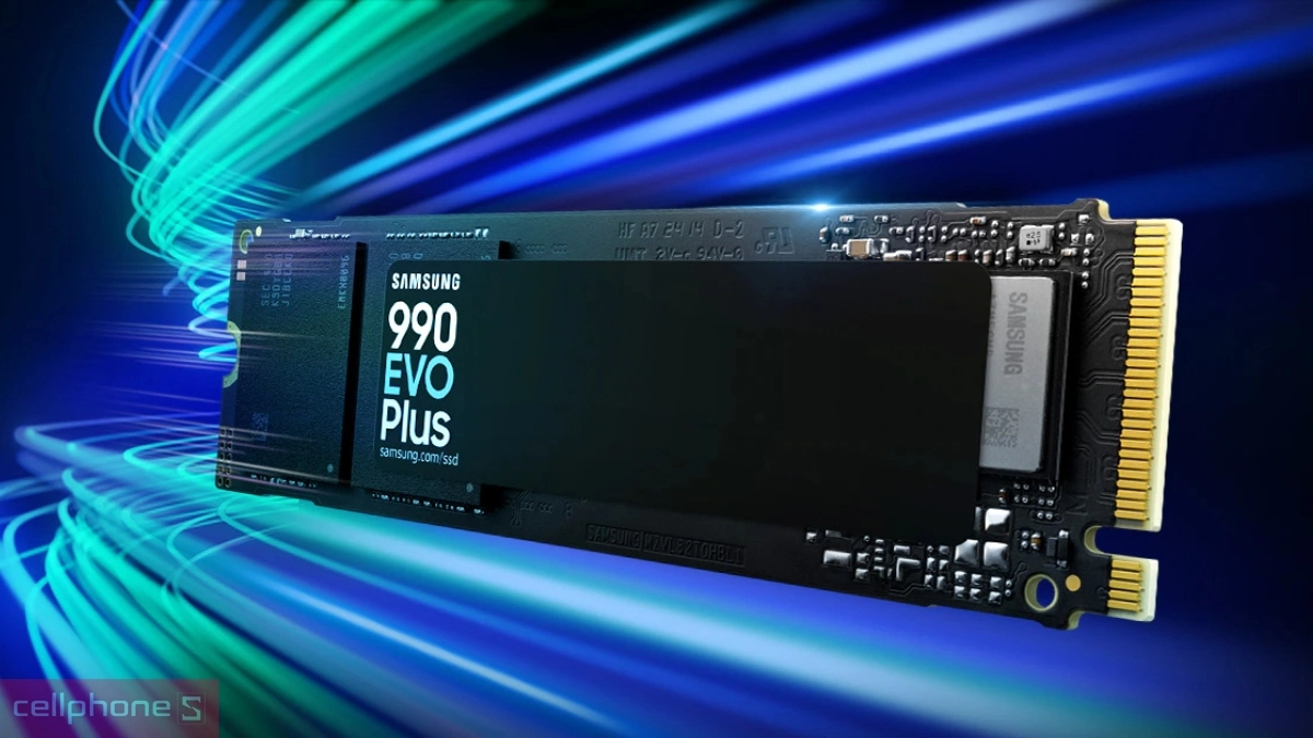 Chuẩn ổ cứng SSD Samsung 990 EVO Plus PCIe Gen 4.0 x4 NVMe 4TB