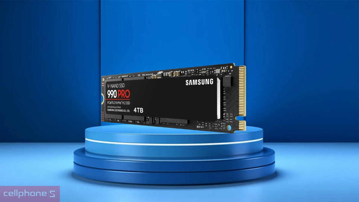 Bảo mật trên ổ cứng SSD Samsung 990 Pro PCIe Gen 4.0 X4 NVME 4TB