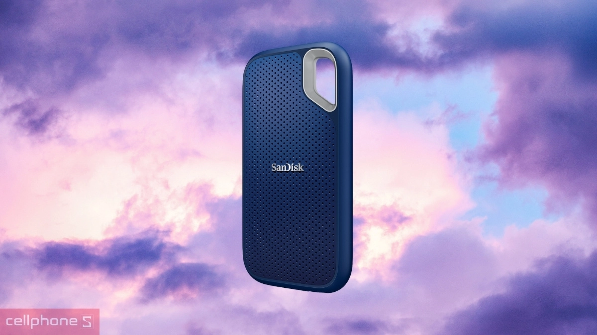 Dung lượng Chuẩn SSD bền bỉ Ổ cứng di động SSD Sandisk E61 Extreme Portable Royal Blue 1TB