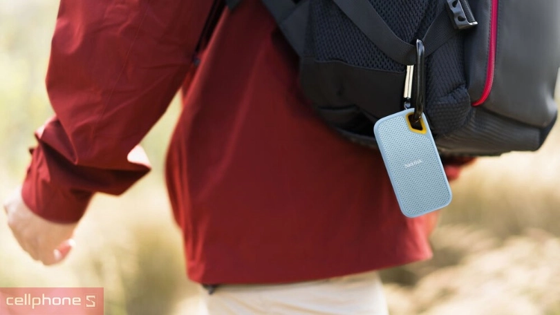 Dung lượng lưu trữ của ổ cứng di động SSD Sandisk E61 Extreme V2 Sky Blue 1TB