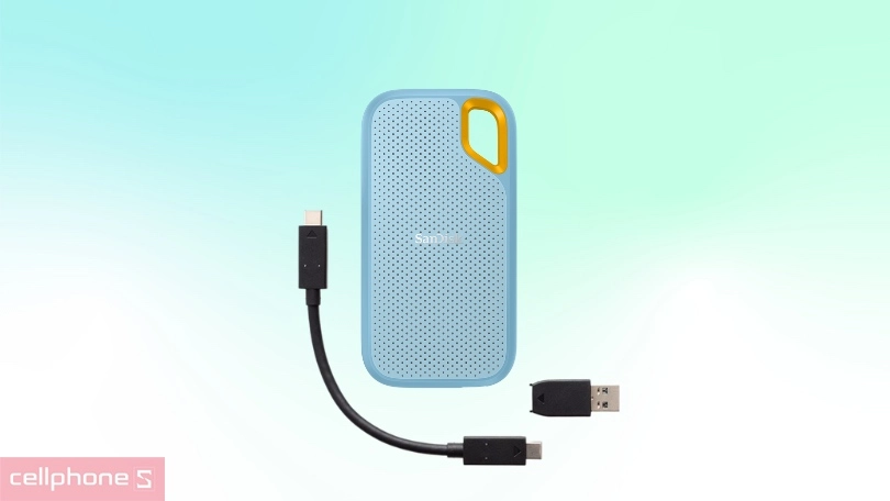 Khả năng tương thích của ổ cứng di động SSD Sandisk E61 Extreme V2 Sky Blue 1TB