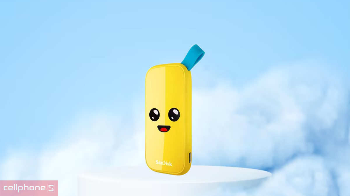 Dung lượng ổ cứng di động SanDisk Fortnite Peely Edition SDSSDE30-2T00-G25F 2TB