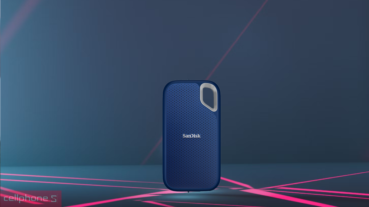 Dung lượng Ổ cứng di động SSD SanDisk E61 Extreme Portable Royal Blue 2TB