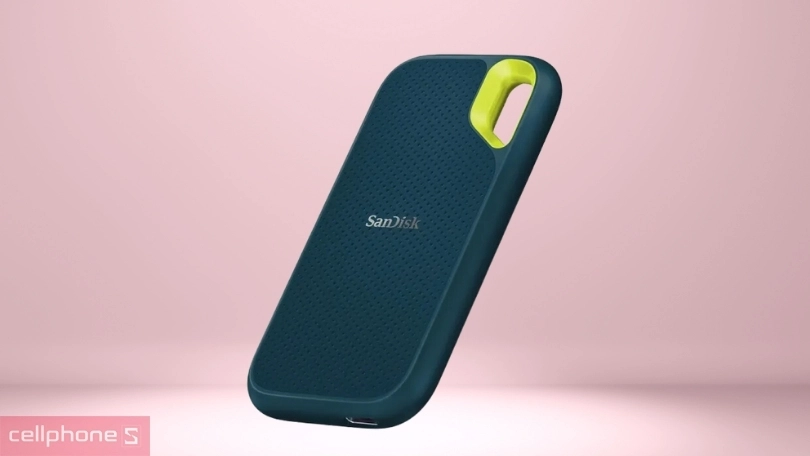 Ổ cứng di động SSD Sandisk E61 Extreme V2 Monterey 2TB - Dung lượng lớn, tương thích đa nền tảng