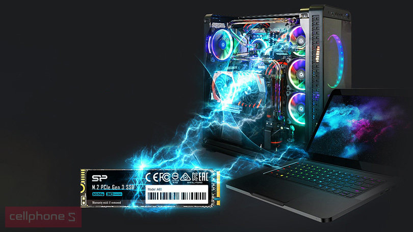 Đánh giá ổ cứng SSD Silicon Power A60 128GB M2 2280 Pcie