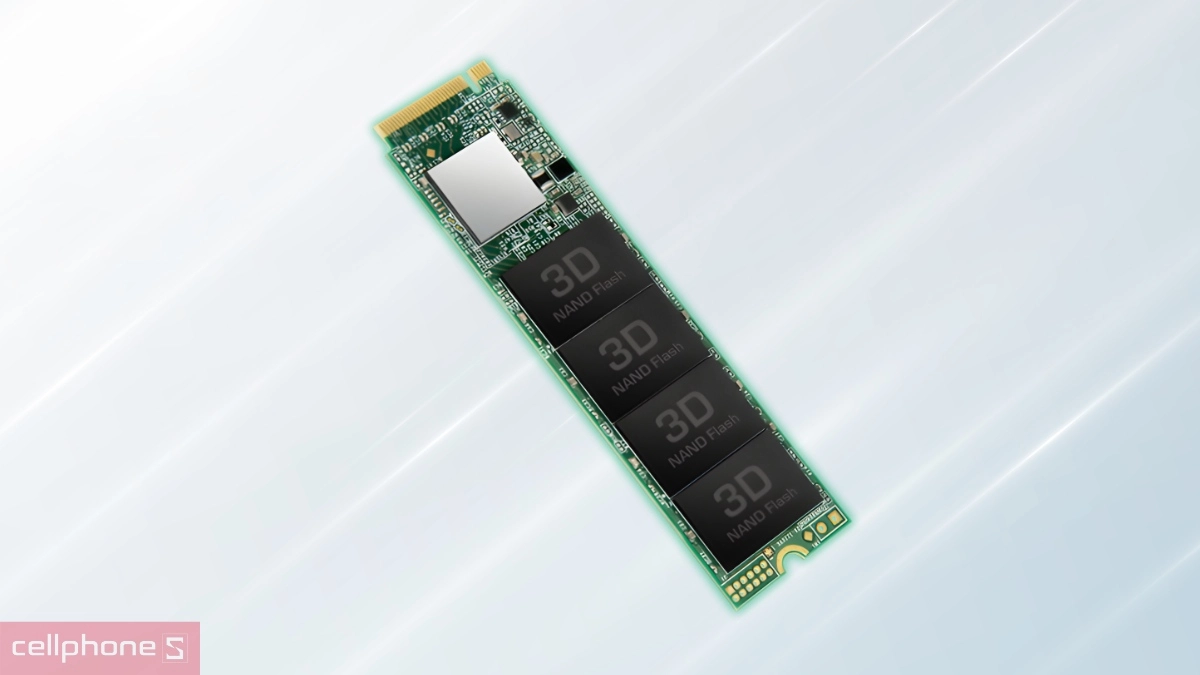 Thiết kế Ổ cứng SSD Transcend 110S NVMe PCIe Gen3 x4 256GB
