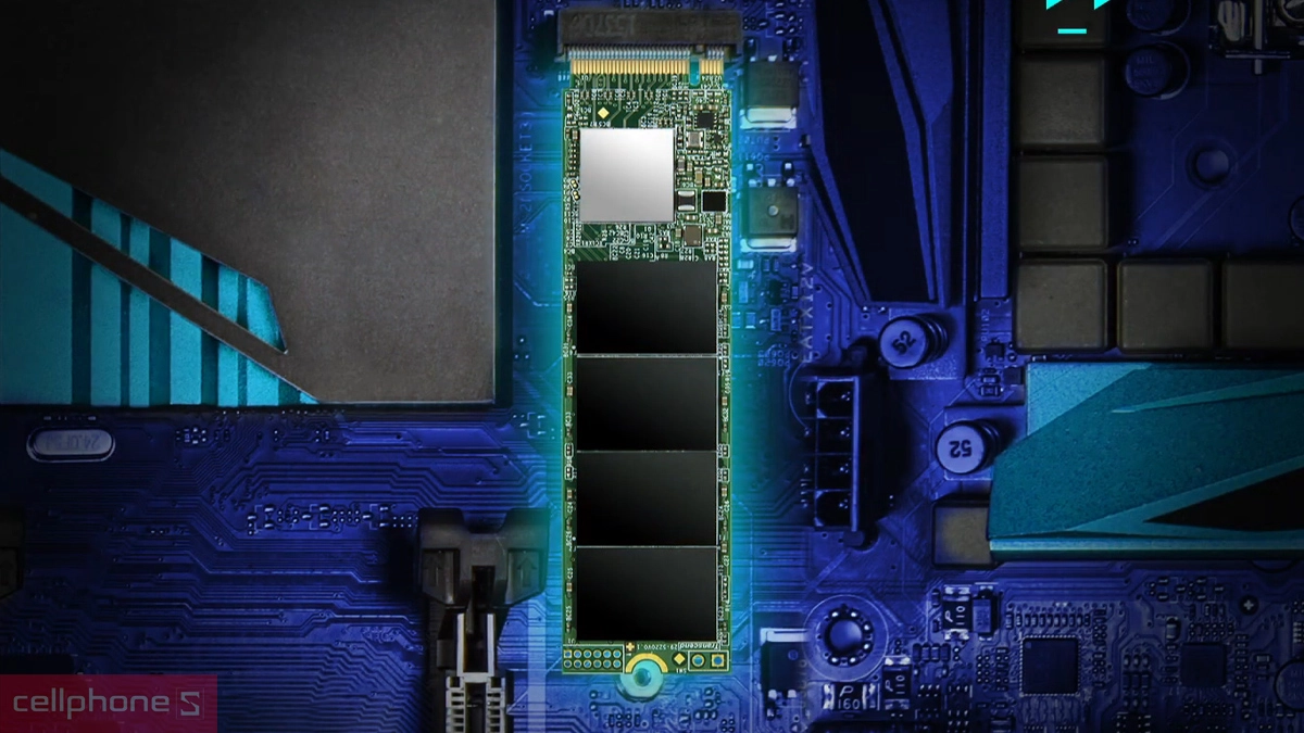 Kết nối PCIe Gen3 x4, khai thác băng thông hiệu quả