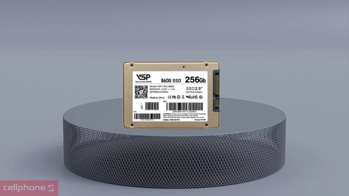 Chuẩn SATA 6Gb/s, kết nối ổn