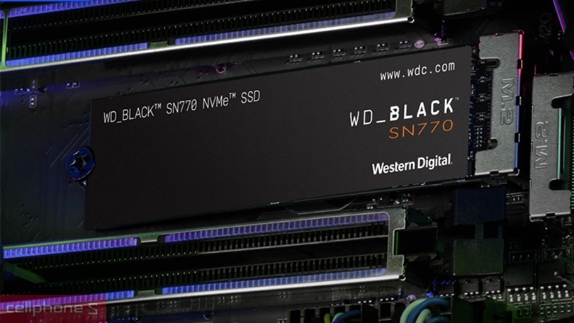 Đánh giá Ổ cứng SSD WD Black SN770 PCIE GEN4 X4 NVME 500GB M2 2280 WDS500G3X0E