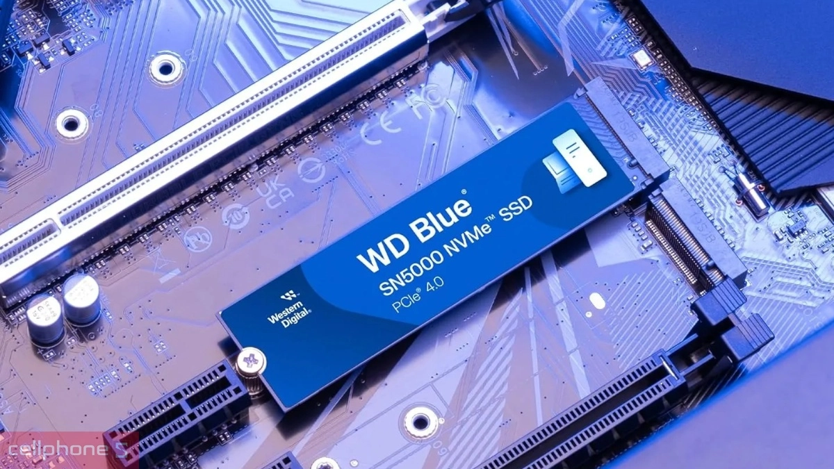 Tốc độ  ổ cứng SSD WD Blue SN5000 NVME PCIe Gen4 x4 M.2 2280 2TB