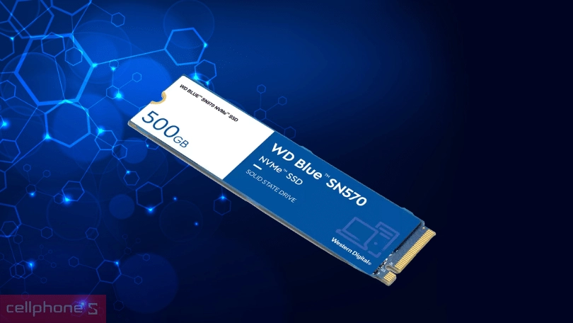 Đánh giá cứng SSD WD Blue SN570 PCIE GEN3 X4 NVMe 500GB