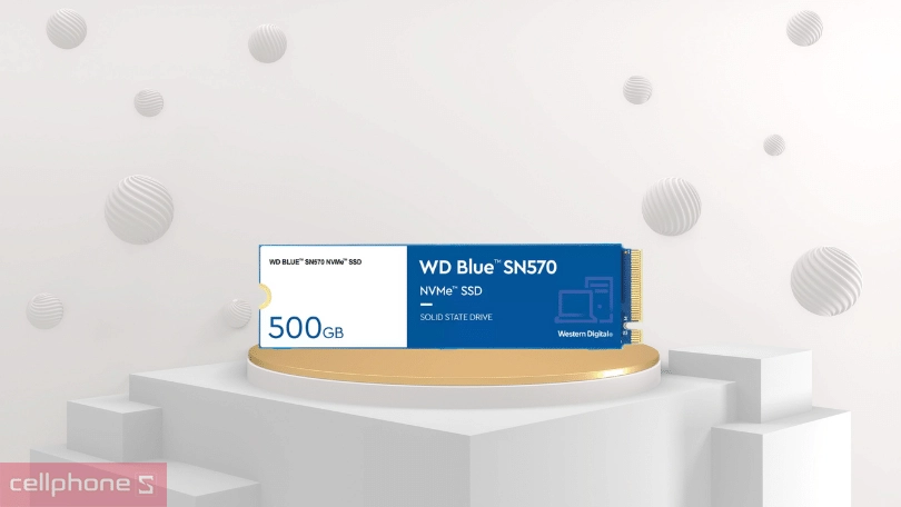 Đánh giá cứng SSD WD Blue SN570 PCIE GEN3 X4 NVMe 500GB