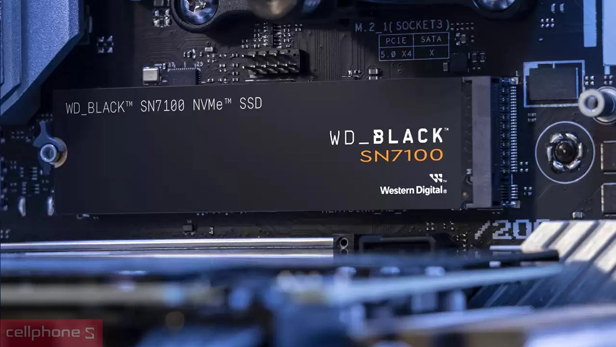 Phân loại, dung lượng ổ cứng SSD WD SN7100 NVME PCIe Gen4 x4 M.2 2280 1TB