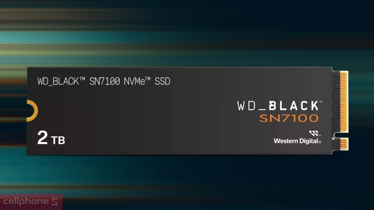 Phân loại ổ cứng SSD WD SN7100 NVMe PCIe Gen4 X4 M.2 2280 2TB